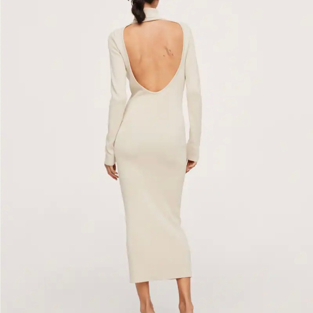 BRAND NEW Mango Fitted Sweater Dress